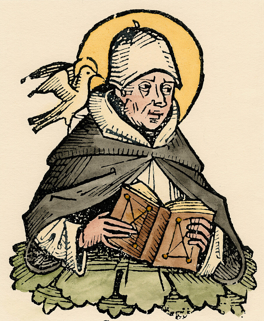 St Thomas Aquinas, Italian philosopher and theologian