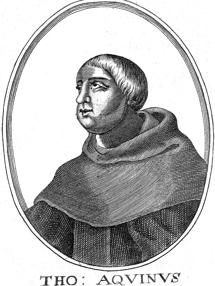 St Thomas Aquinas, Italian philosopher and theologian