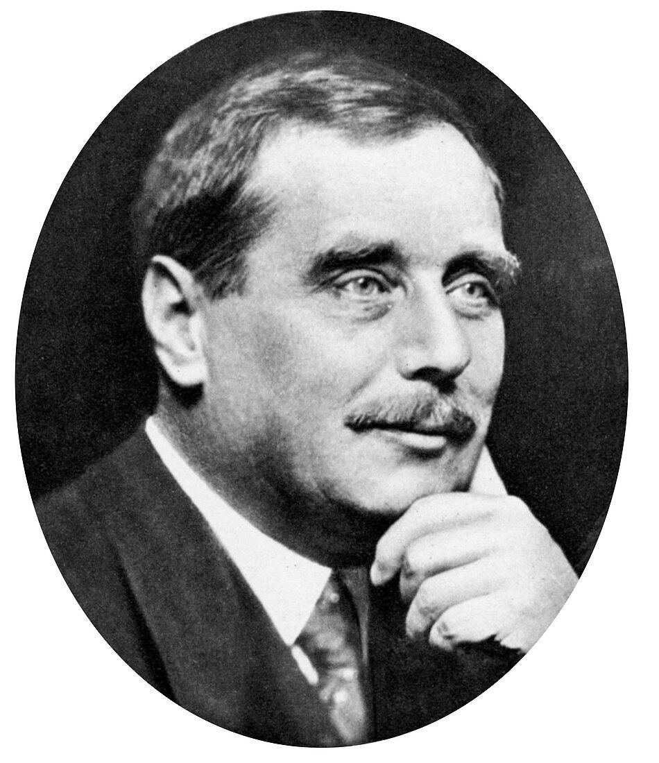 HG Wells, English novelist, writer and popular historian
