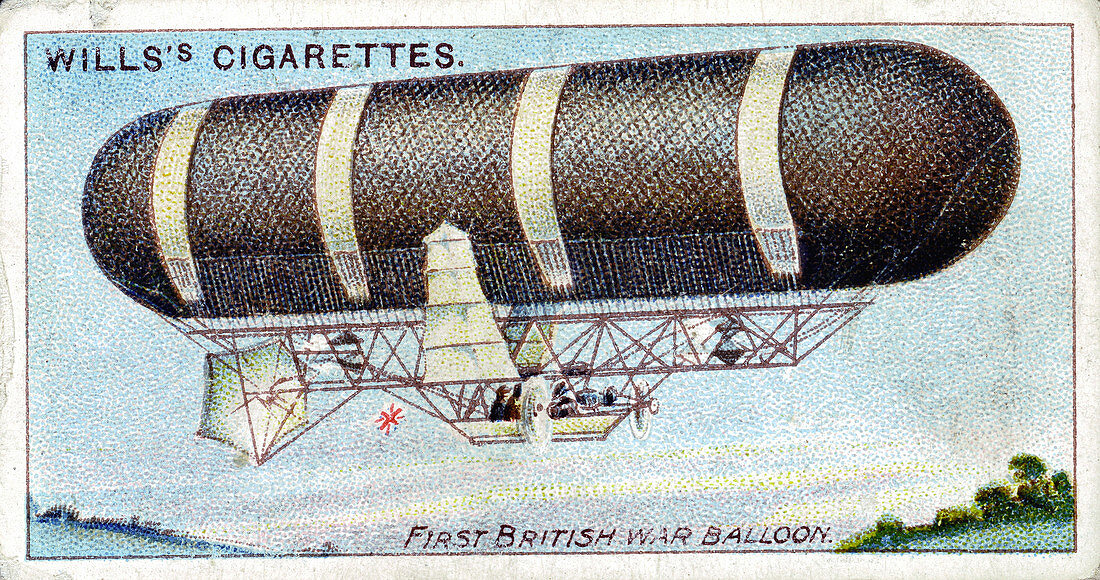 First British military steerable balloon, 1905-1907