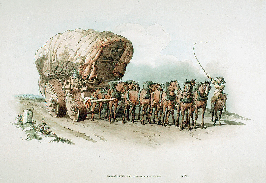 Stage wagon, 1805