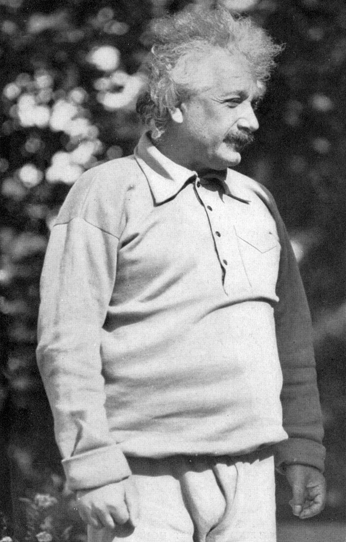 Albert Einstein, mathematician and theoretical physicist