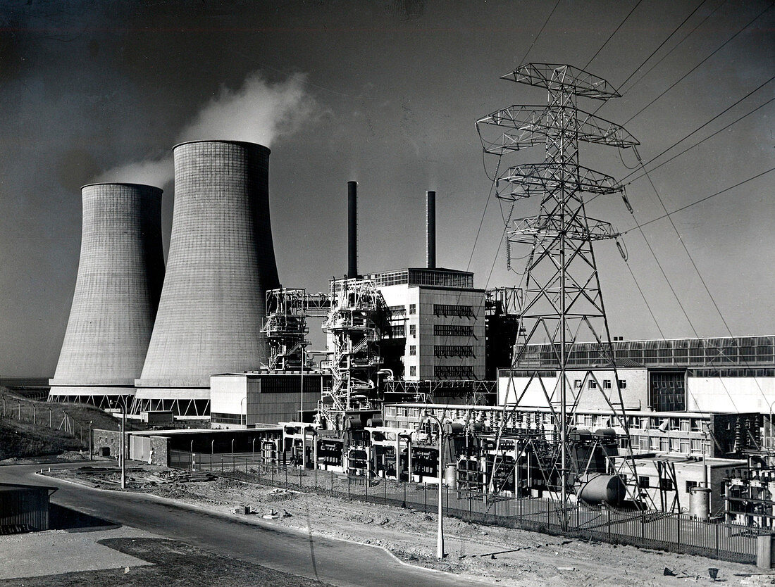 Calder Hall nuclear power station, Cumbria