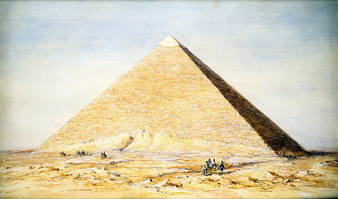 Great Pyramid of Cheops at Giza, Egypt, 4th dynasty