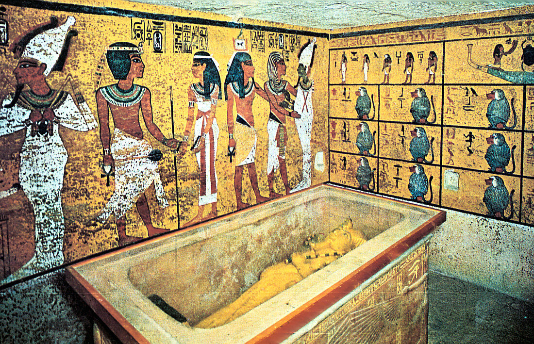 Tomb of Tutankhamun, Ancient Egyptian, 18th Dynasty