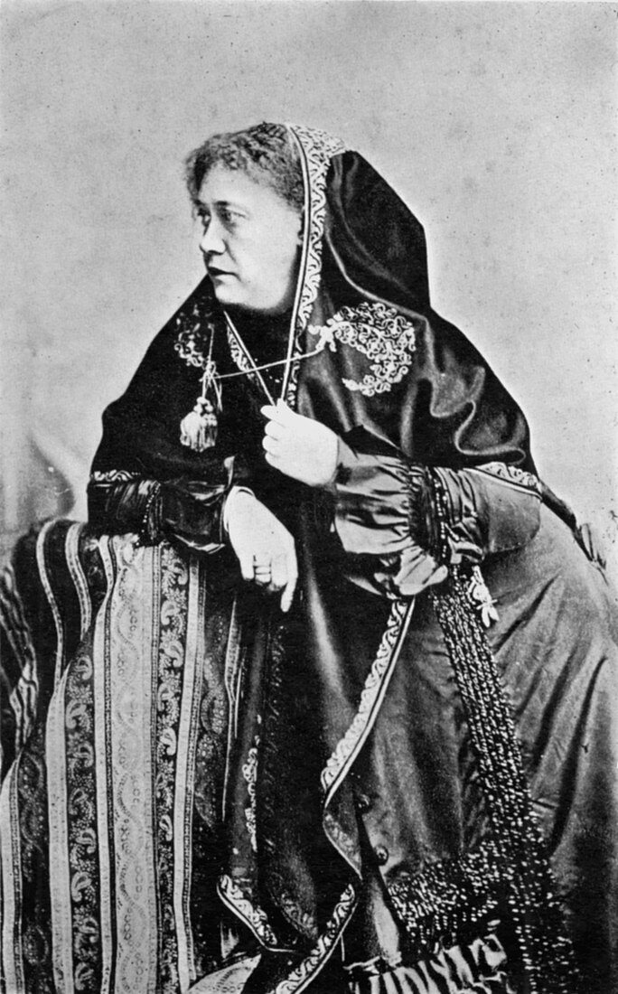 Helena Petrovna Blavatsky, Russian-born American theosophist