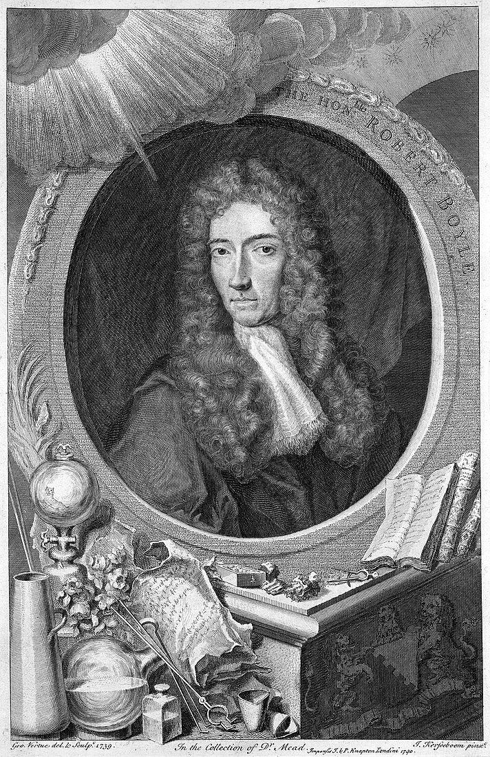 Robert Boyle, 17th century Irish chemist and physicist