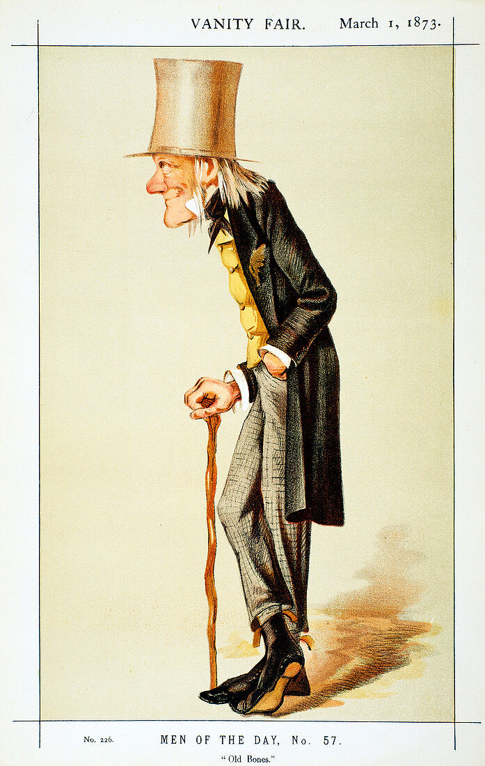 Richard Owen, British zoologist, 1873