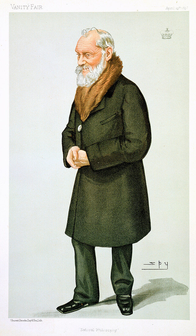 Lord Kelvin, Scottish physicist and mathematician, 1897