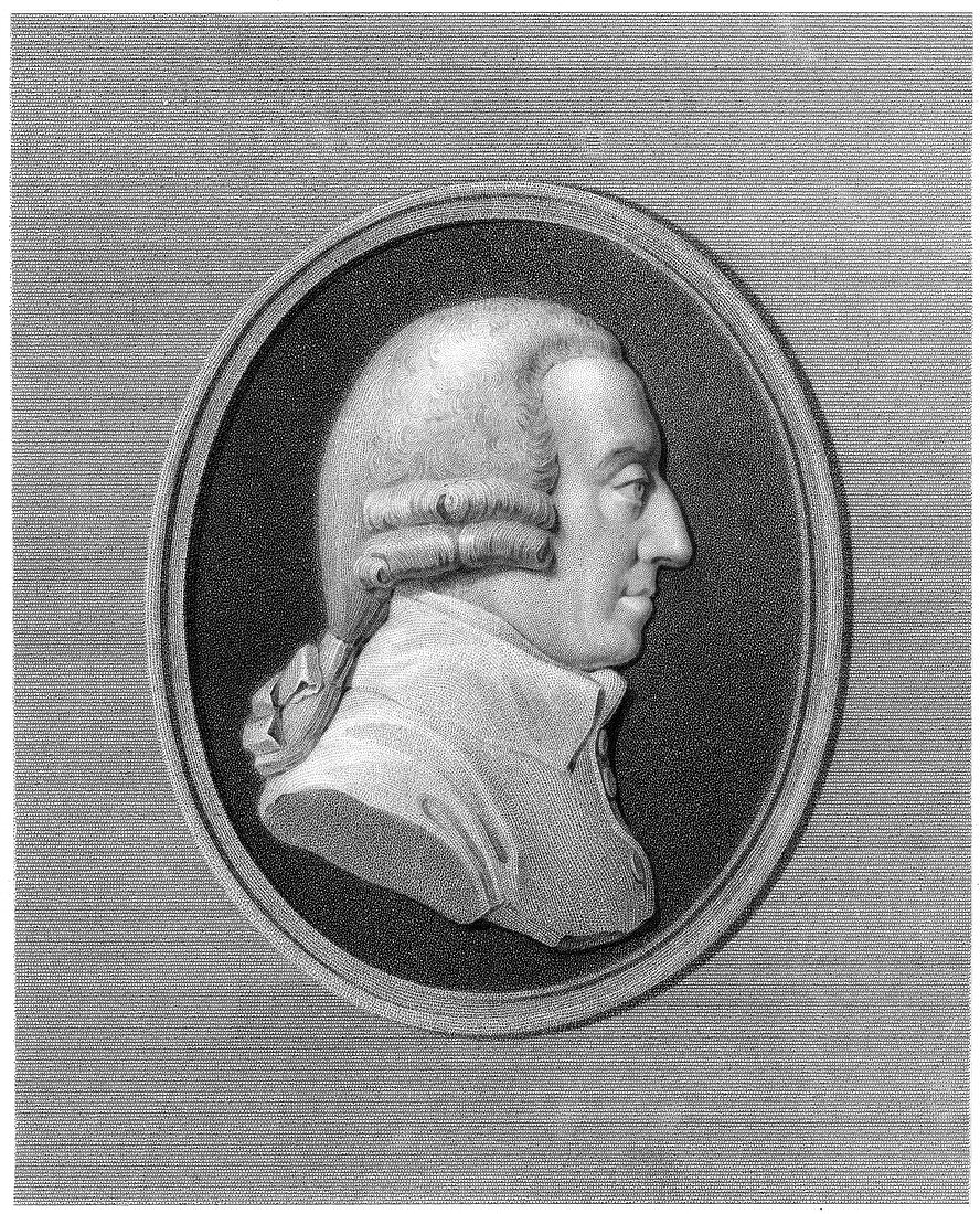 Adam Smith, 18th century Scottish philosopher and economist