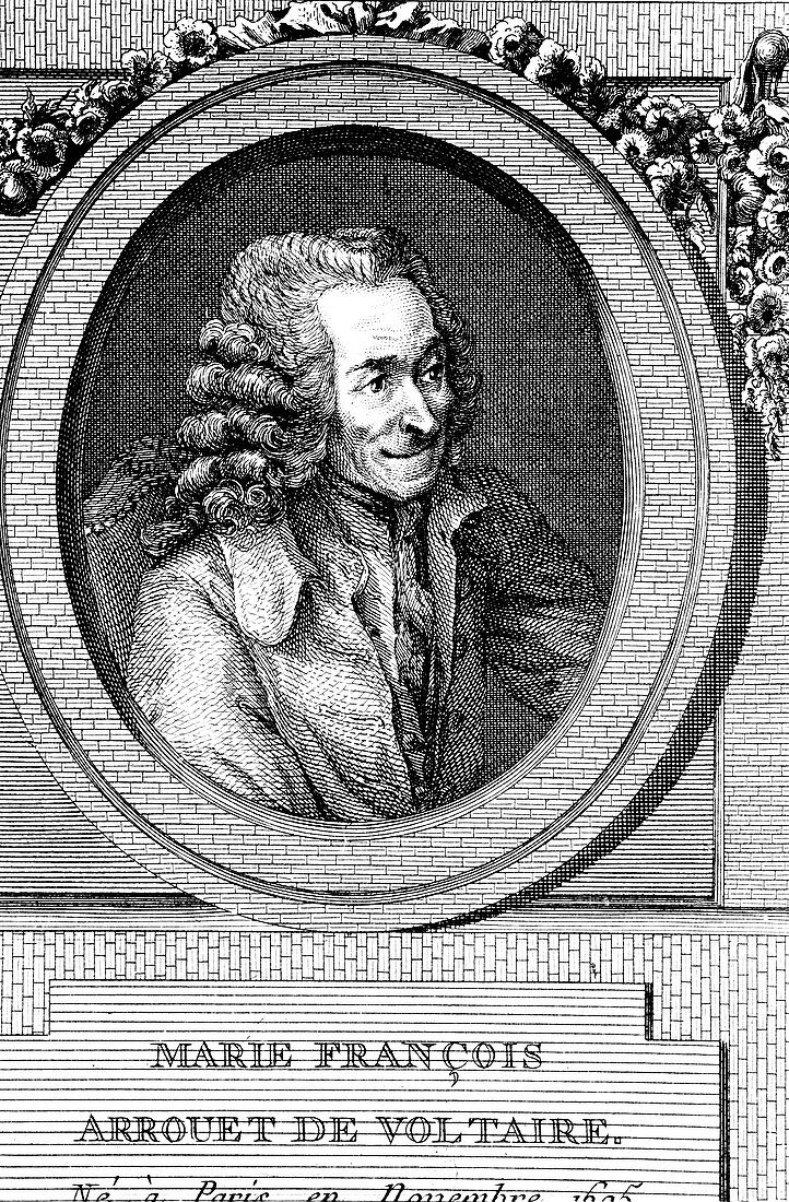 Voltaire, French author, playwright and satirist
