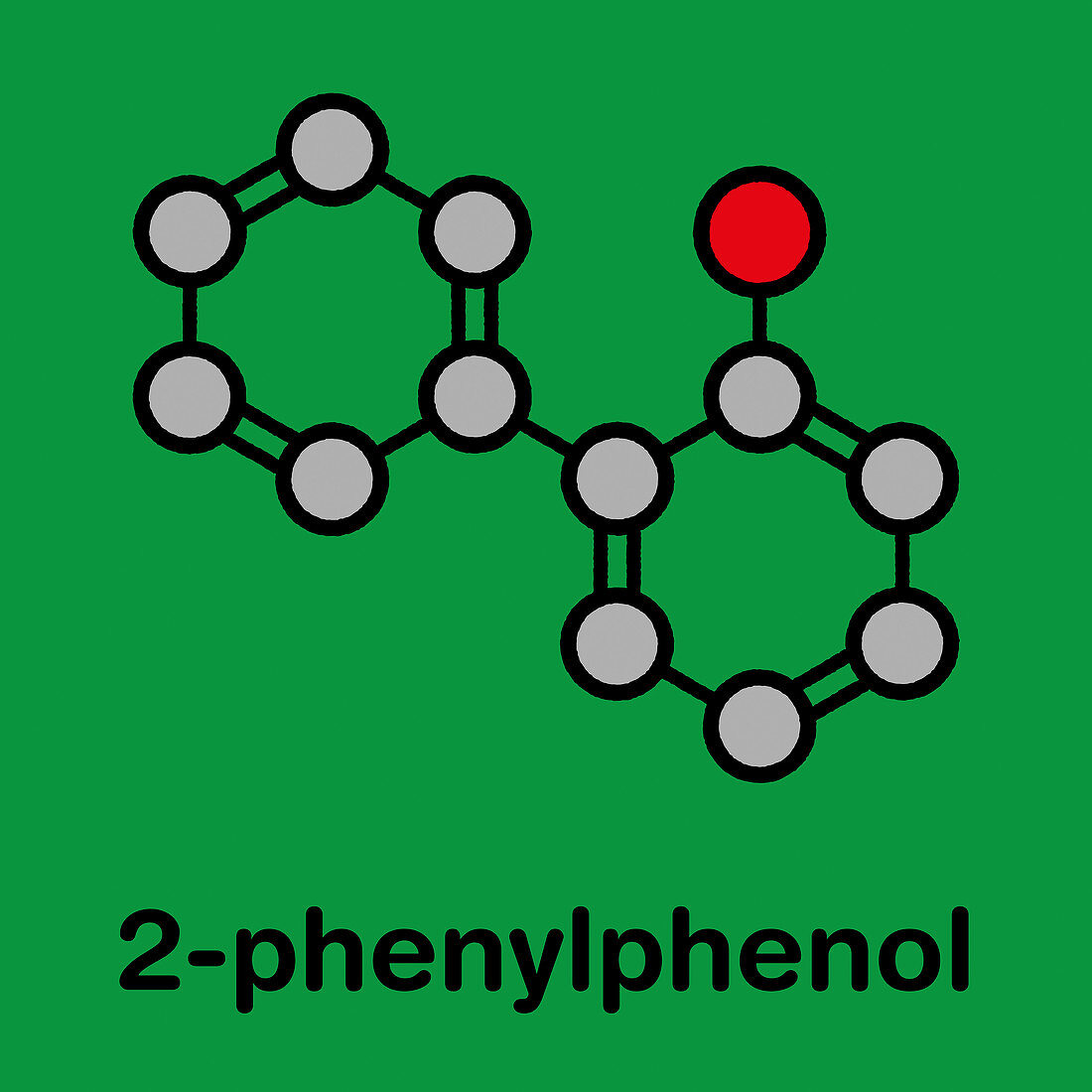 2-phenylphenol preservative molecule