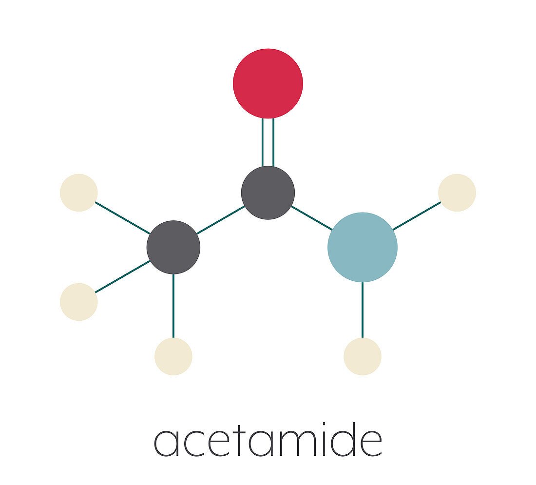 Acetamide molecule