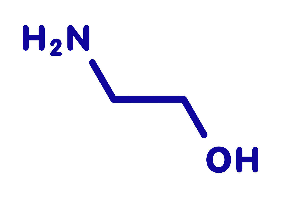 Ethanolamine molecule