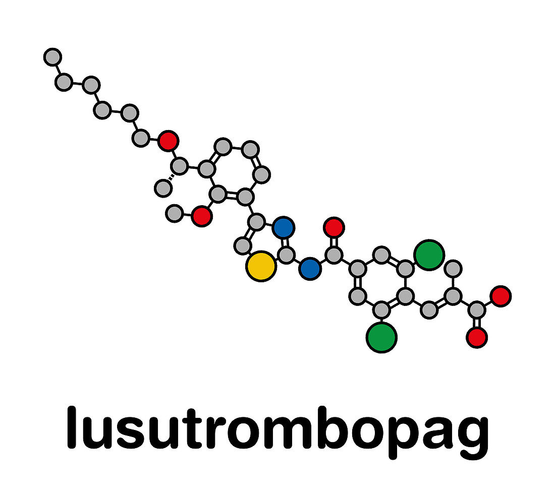Lusutrombopag drug molecule