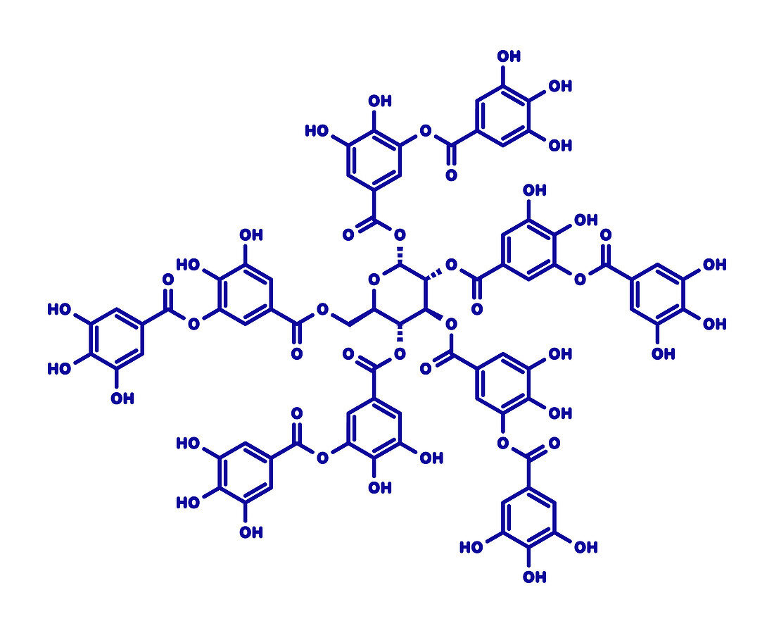 Tannic acid molecule