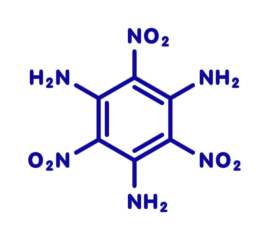 TATB explosive molecule