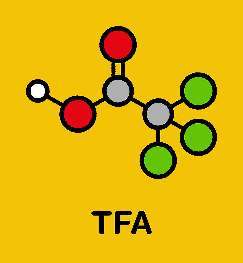 Trifluoroacetic acid molecule