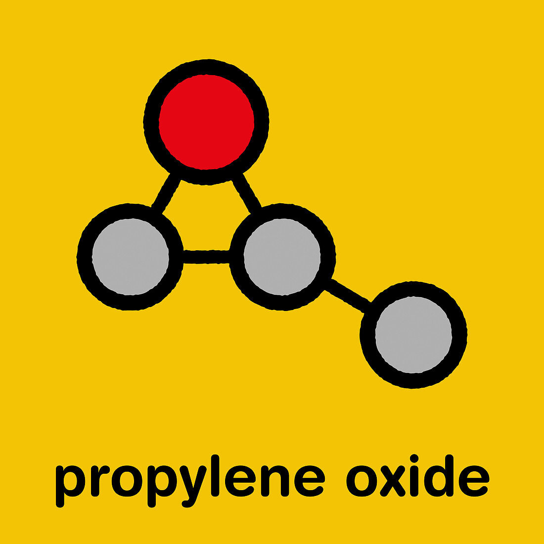 Propylene oxide molecule