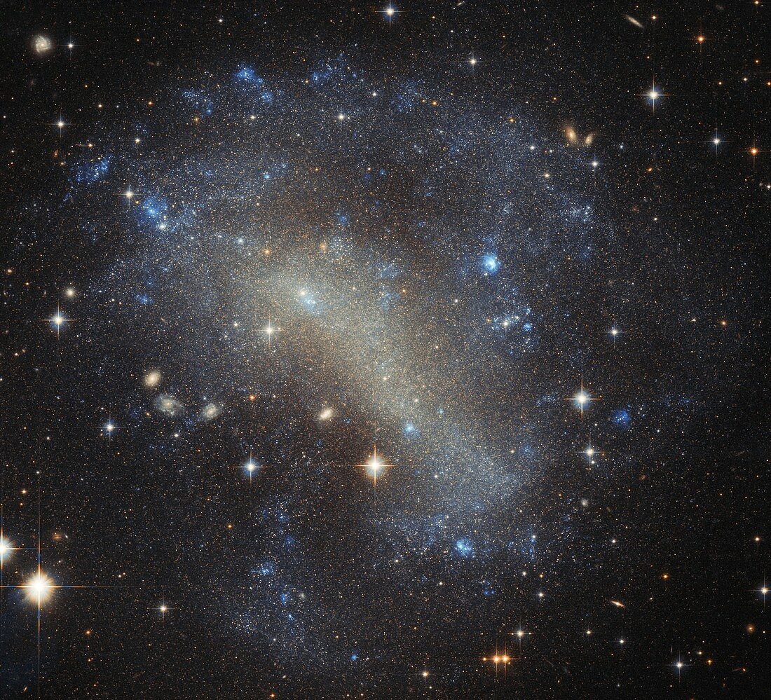 Dwarf irregular galaxy IC 4710, Hubble image