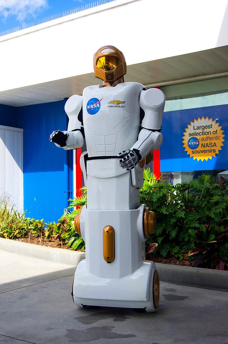 NASA robot mock-up at KSC