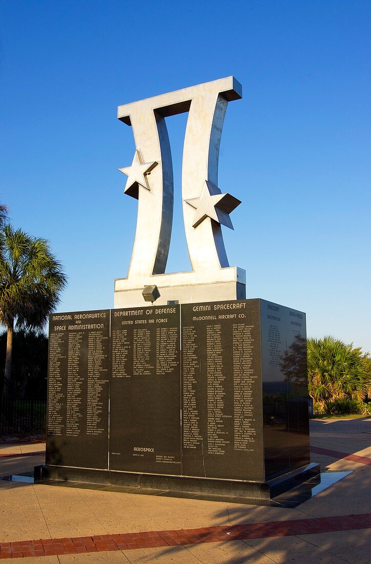 Gemini space project monument.