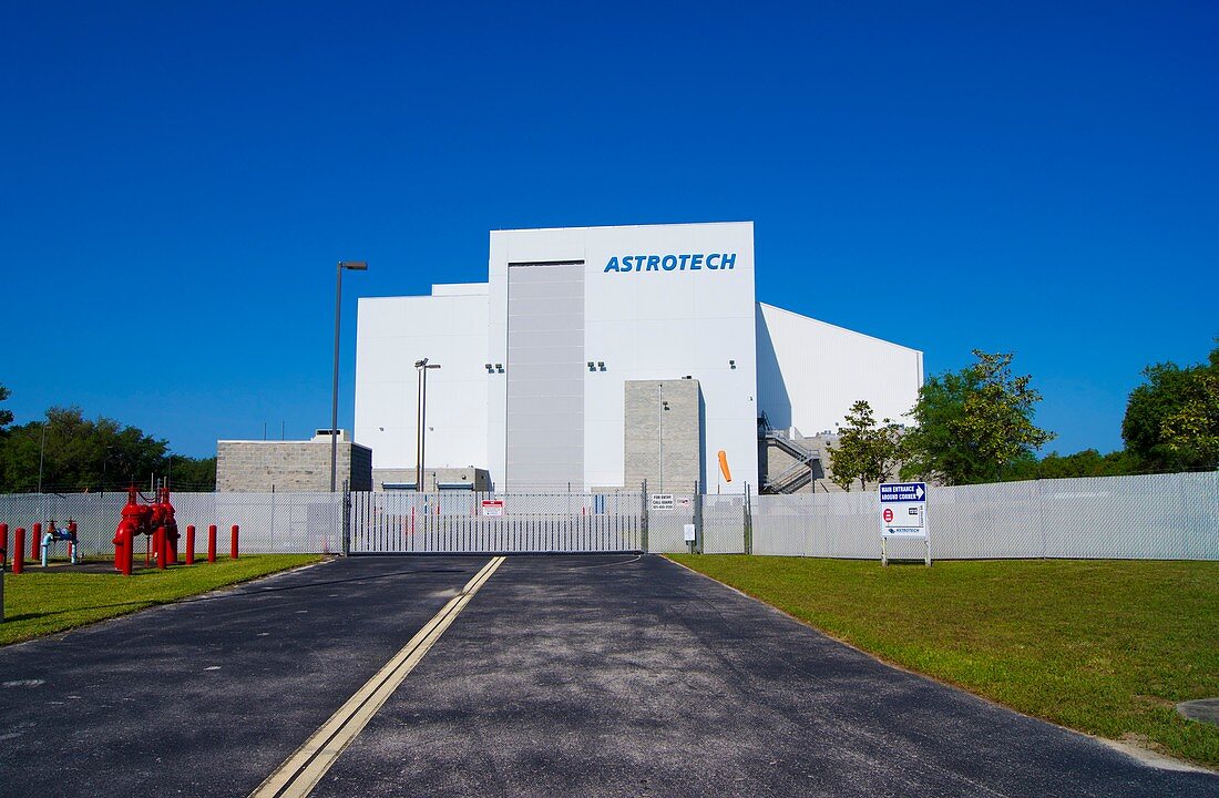 Astrotech spacecraft processing building
