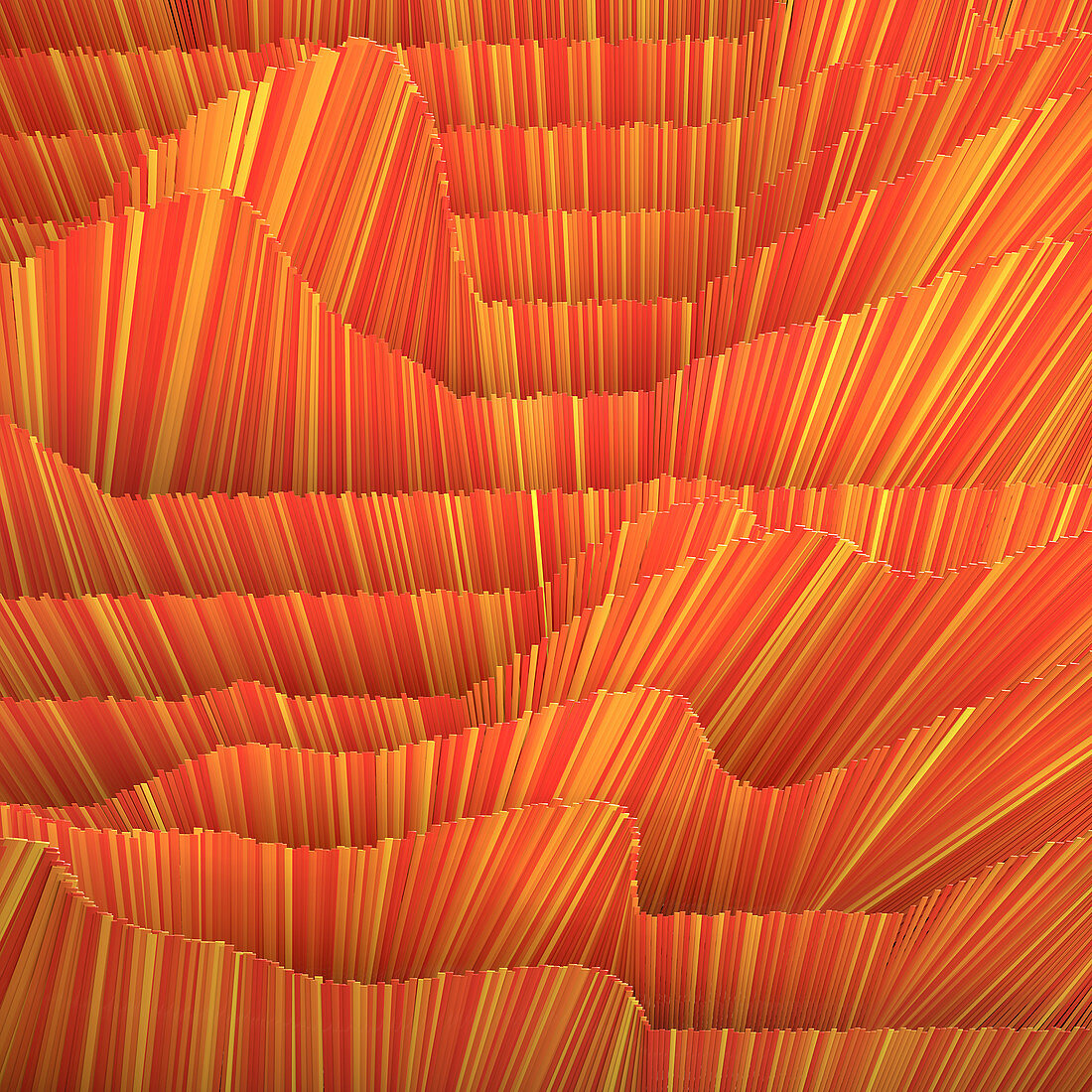 Orange abstract background, illustration