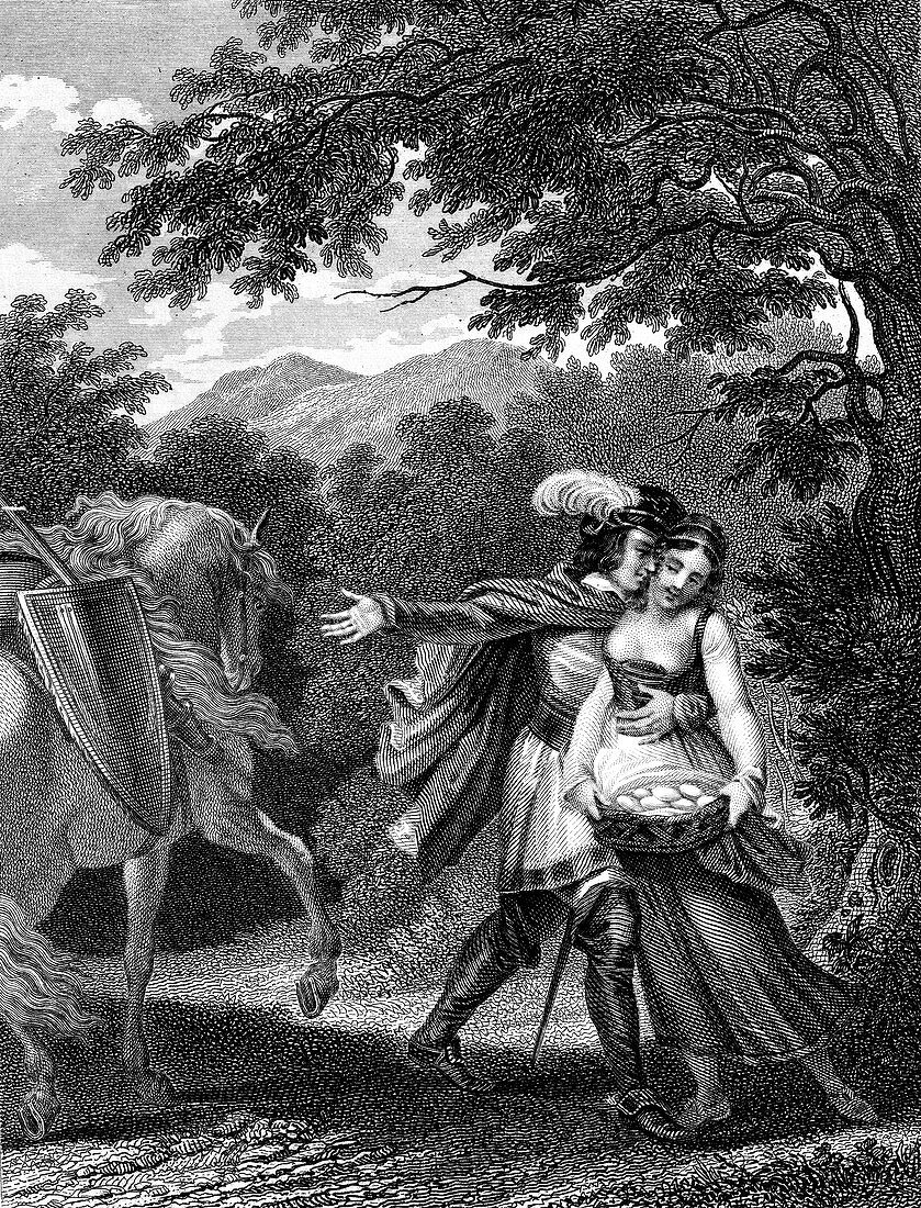 Casanova scene, 19th century