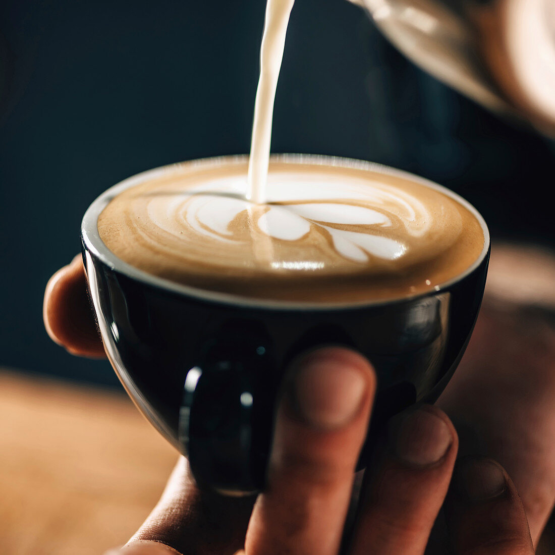 Latte Art Coffee Cup