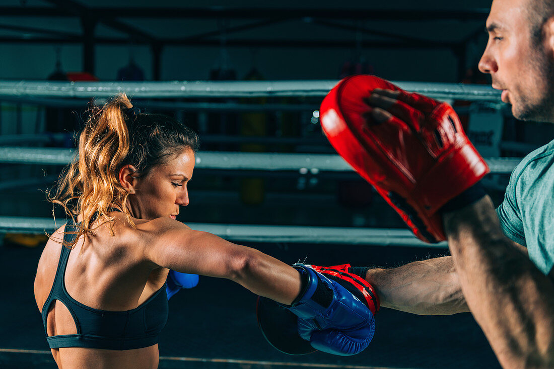 Boxing training