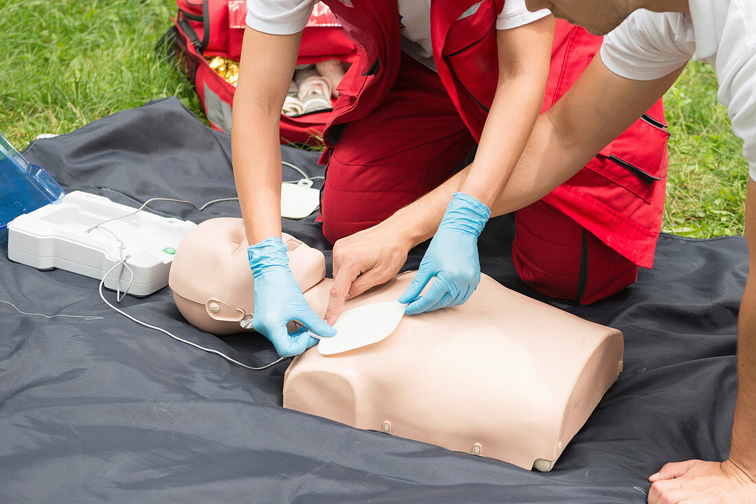 Defibrillator training