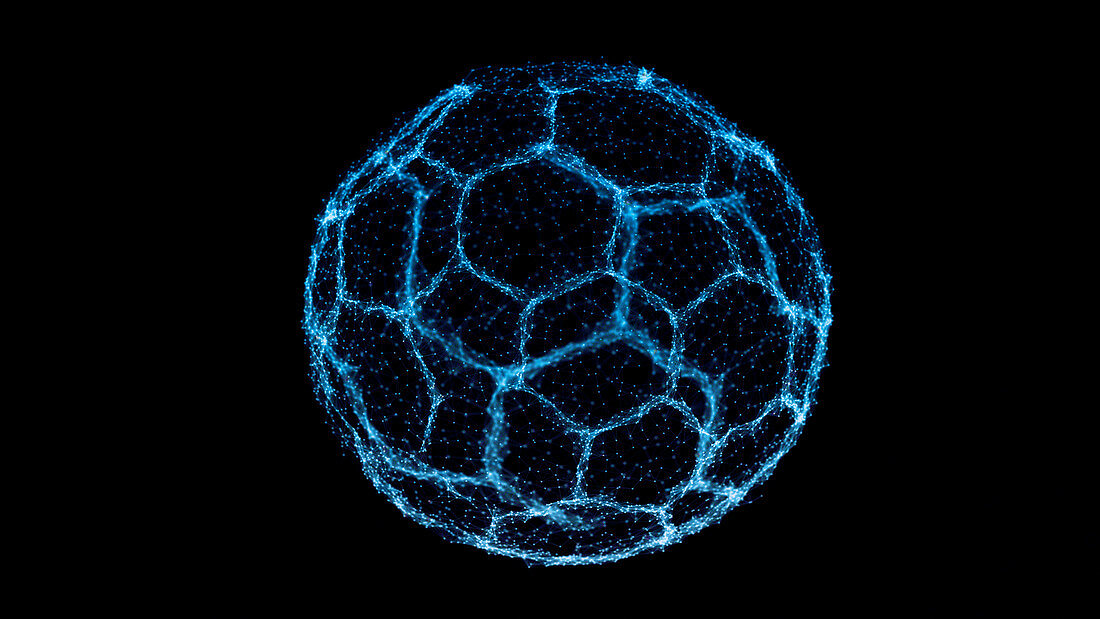 Esport soccer ball, conceptual illustration