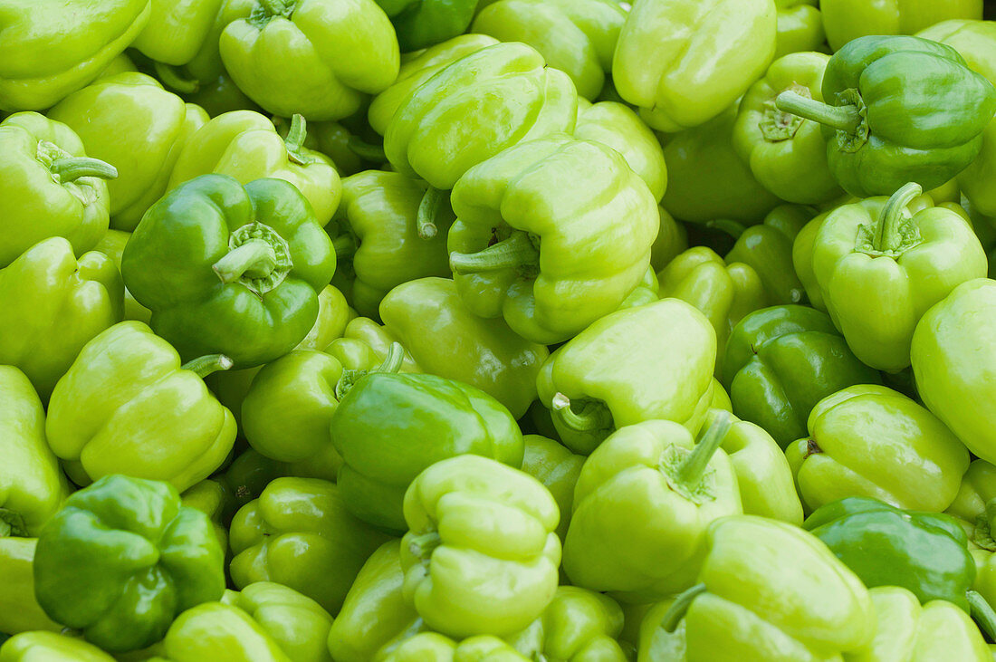 Green peppers