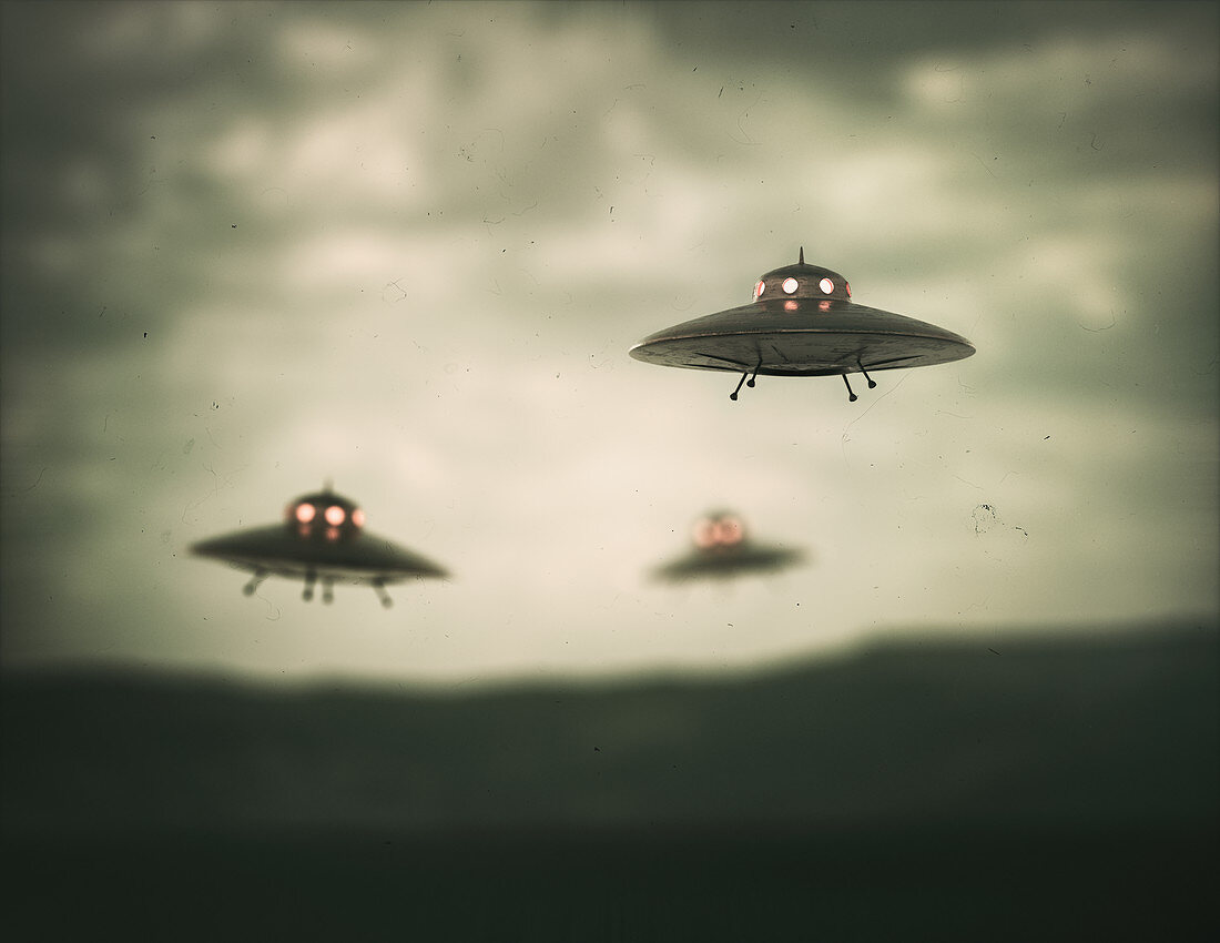 Unidentified Flying Objects, illustration