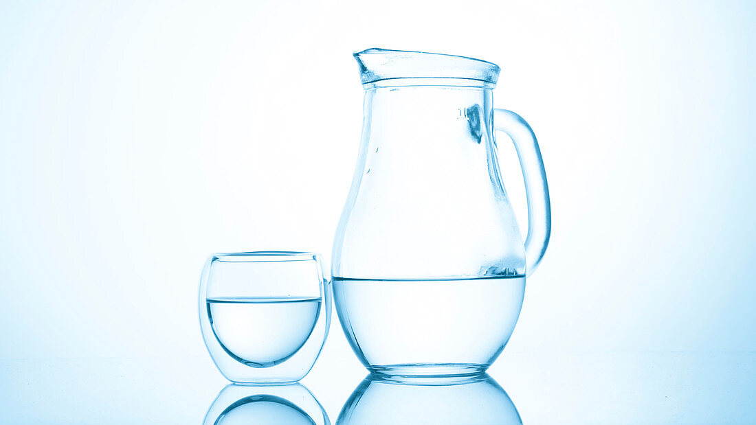 Jug and glass of water