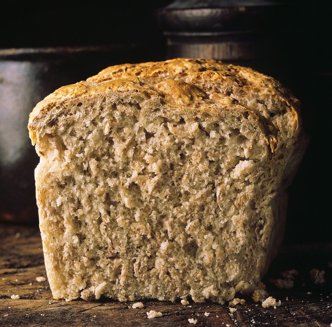 Slices of wheat bread