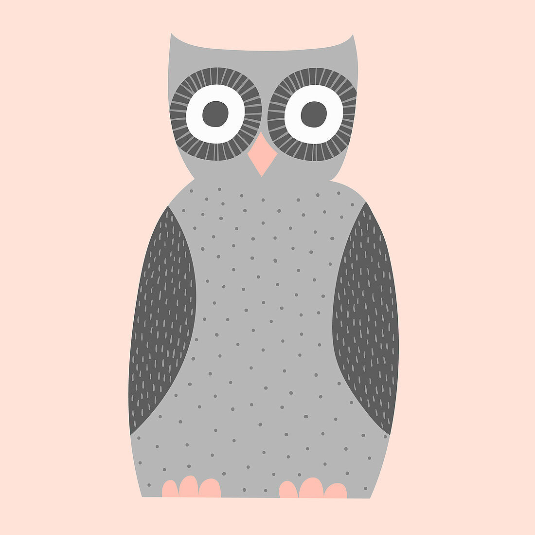 Owl, illustration