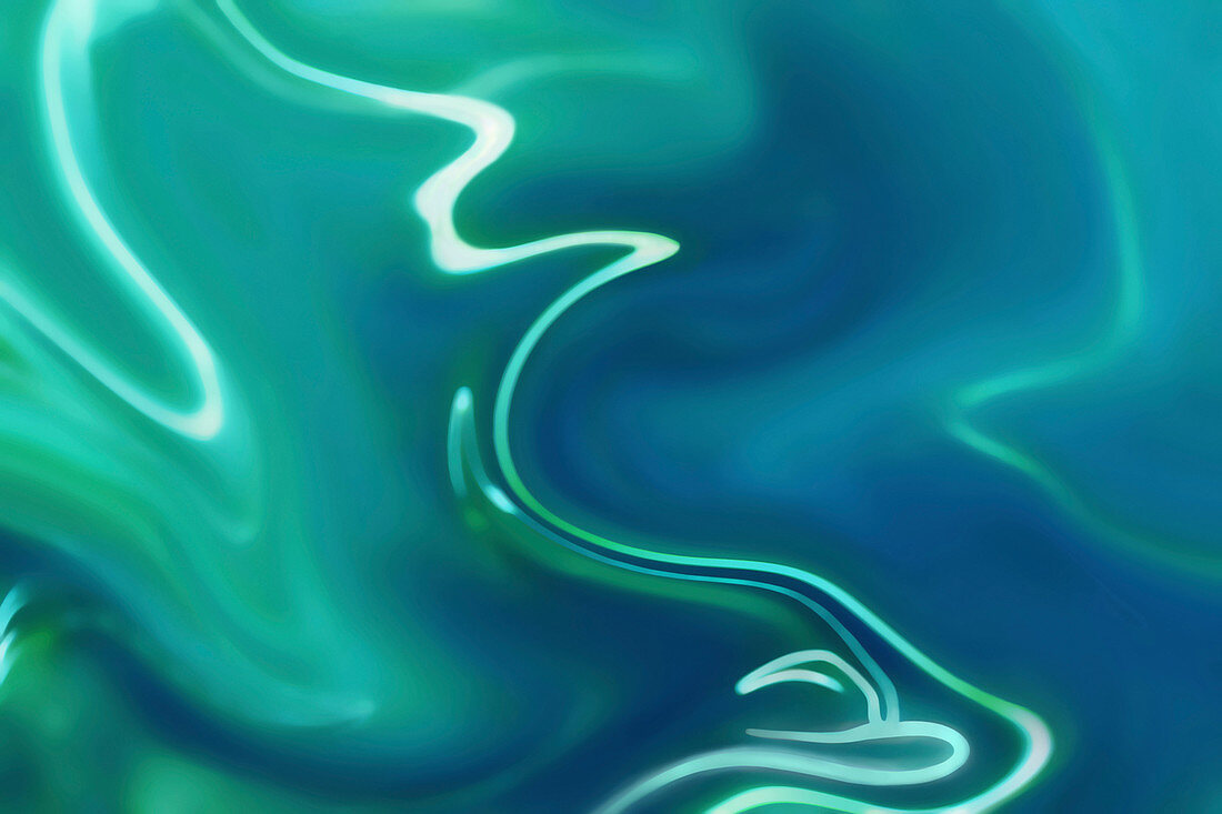 Abstract ripple pattern, illustration