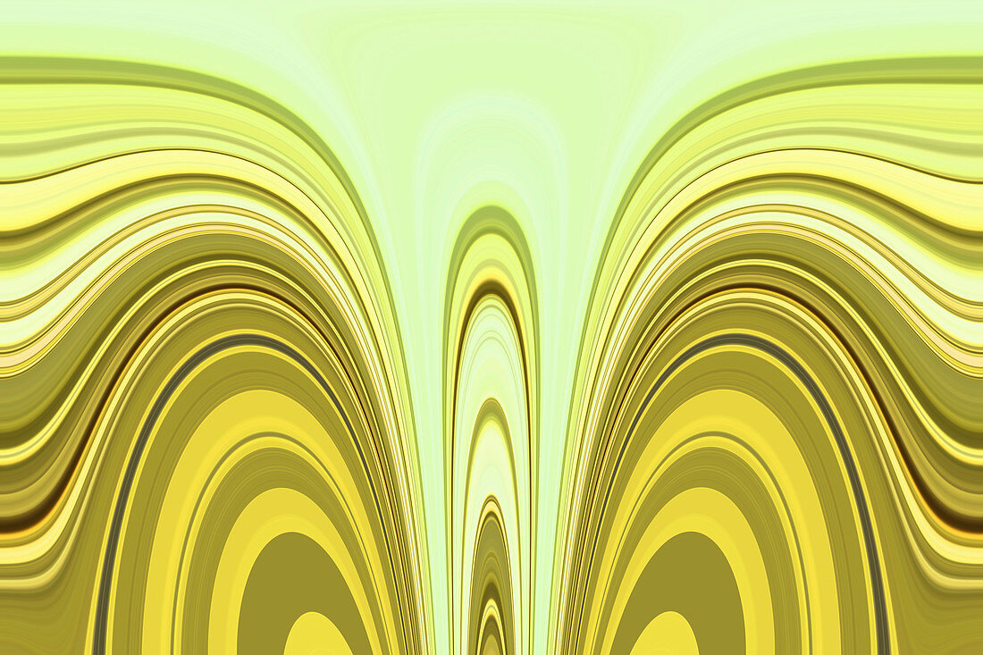 Abstract wavy line pattern, illustration