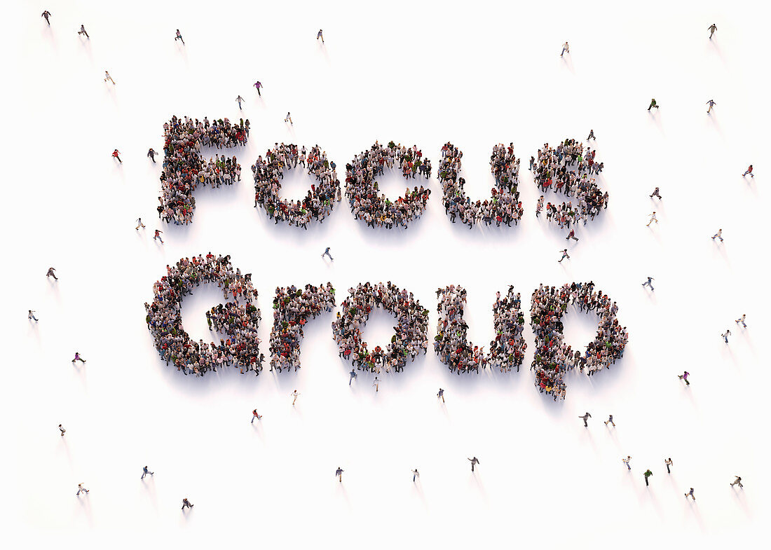 Focus group, conceptual illustration