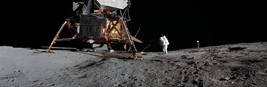 Apollo 12 exploration of the Moon, November 1969