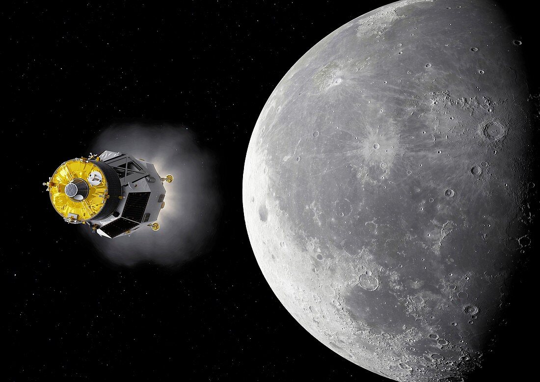 HERACLES robotic sample return lunar mission, illustration