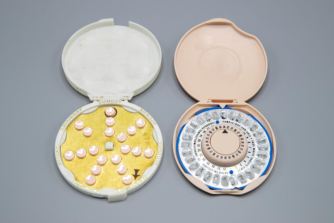 Contraceptive pills, 1960s