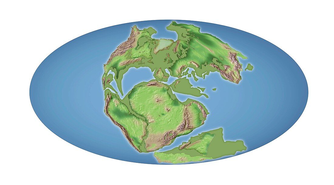 Greater Adria lost continent, 140 million years ago