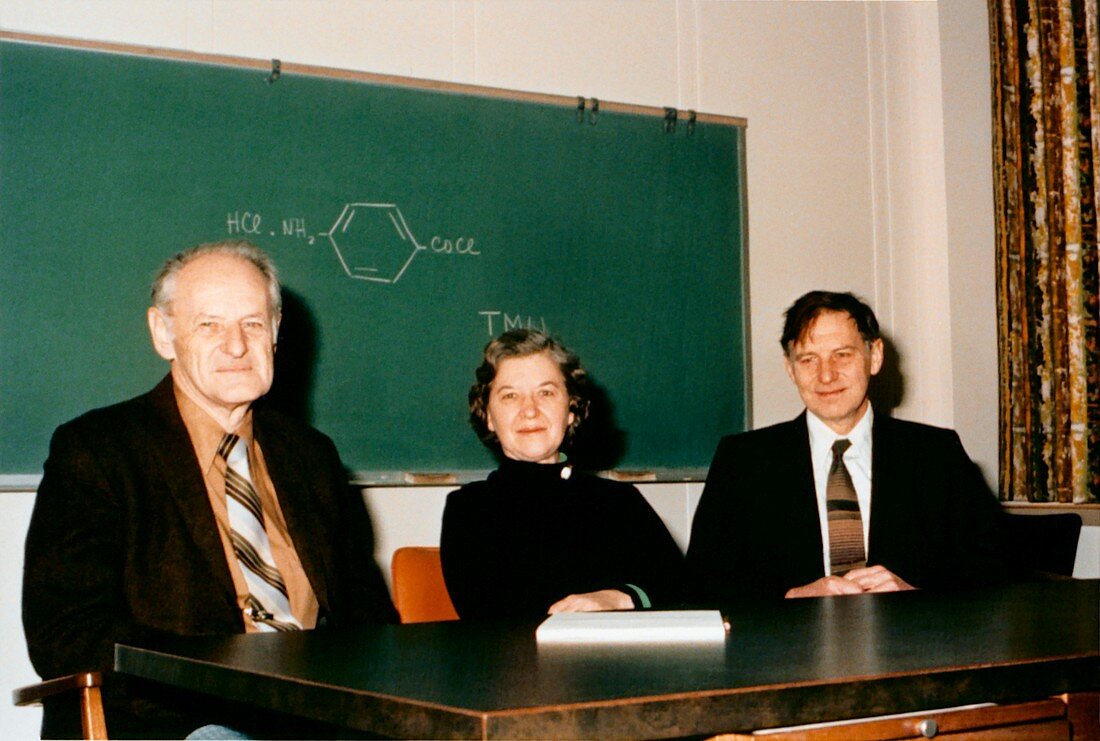 DuPont chemists who developed Kevlar, 1970s