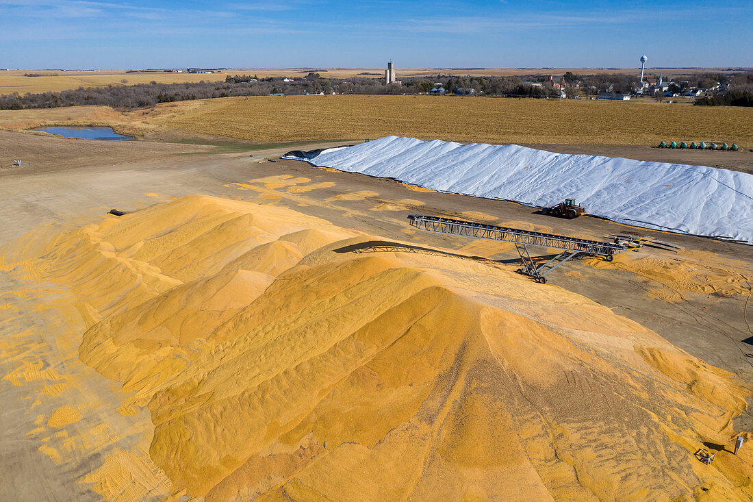 Corn farming, Nebraska, USA