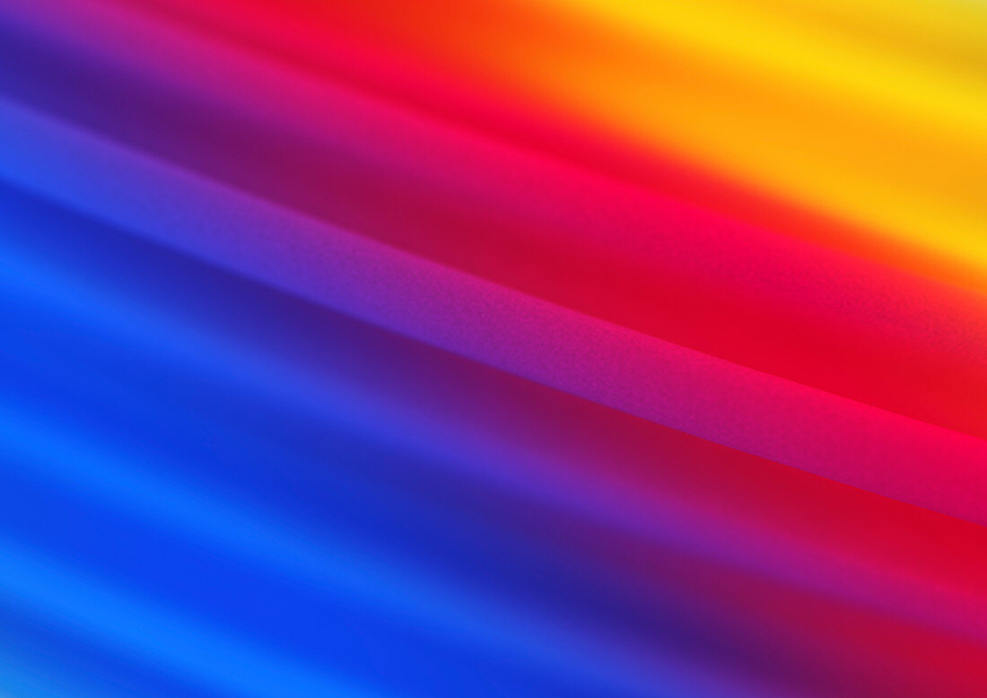 Colour gradient, illustration