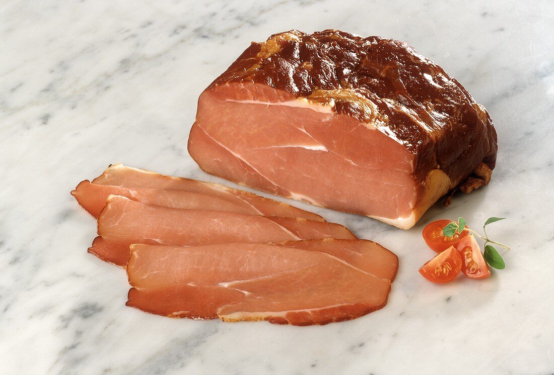 Smoked Ham with Thin Slices