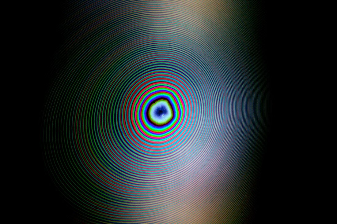 Polychromatic Newton's rings